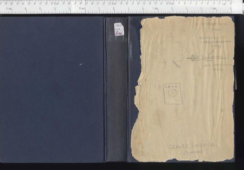 [VEC.000.009.K] - ohne Titel [Projektbuch blau]