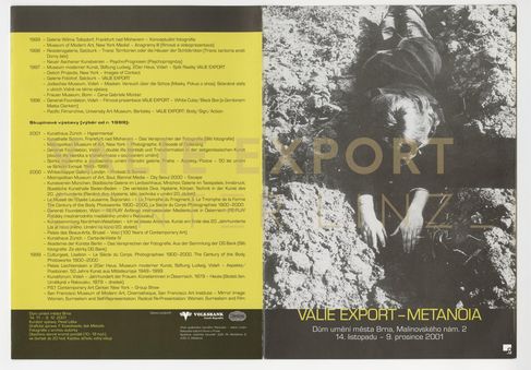 [VEC.004.555] - VALIE EXPORT. Metanoia oder eine andere Sicht der Dinge [Brünn, 2001]