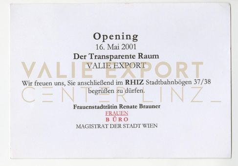 [VEC.004.553] - Opening Der Transparente Raum