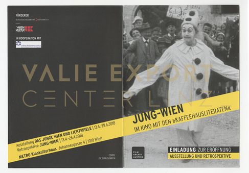 [VEC.004.694] - Jung-Wien. im Kino mit den "Kaffeehausliteraten" / Das Junge Wien und Lichtspiel