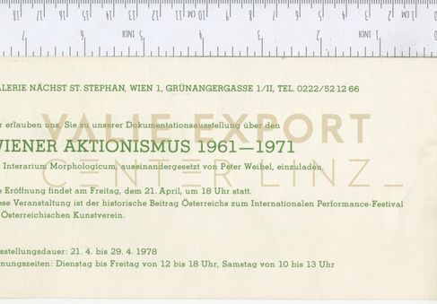 [VEC.002.532] - Wiener Aktionismus - Ein Interarium Morphologicum