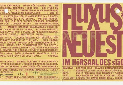[VEC.003.394] - Fluxus. una larga historia con muchos nudos. Alemania 1962-1994