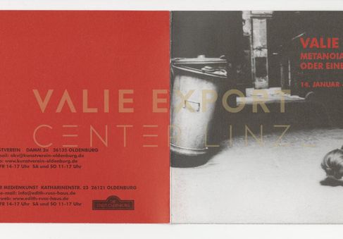 [VEC.004.552] - VALIE EXPORT. Metanoia oder eine andere Sicht der Dinge [Oldenburg, 2001]