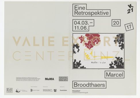 [VEC.004.786] - Marcel Broodthaers. Eine Retrospektive. K21 Düsseldorf
