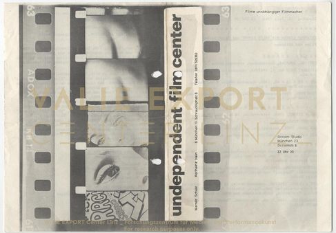 [VEC.003.527] - EXPANDED CINEMA mit VALIE EXPORT und Peter Weibel
