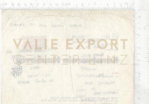 [VEC.006.134] - [Recherchematerial "UNICA"] - Notizen
