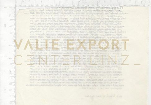 [VEC.006.147] - [Recherchematerial "UNICA ZÜRN"] - Textfragment
