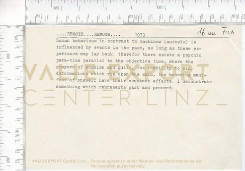 [VEC.000.961] - … REMOTE … REMOTE … 1973