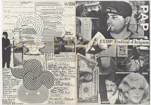 [VEC.003.500] - P.A.P. program for the XXIIIe Festival d'Avignon, 10. -14. August.