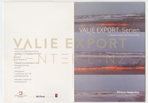 [VEC.004.593] - VALIE EXPORT : Serien