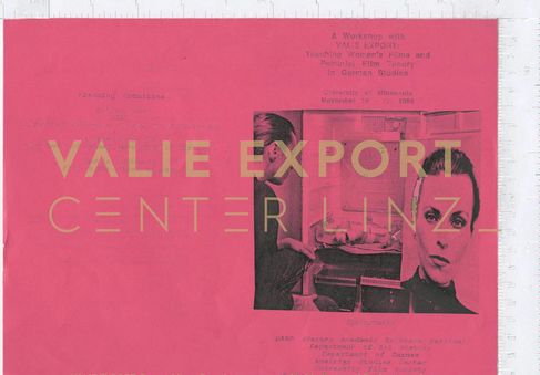 [VEC.002.510] - A Workshop with VALIE EXPORT: Teaching Women's Films and Feminist Film Theory in