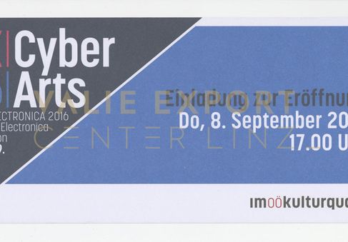 [VEC.004.718] - OK | CYBERARTS 2016 Prix Ars Electronica Exhibition