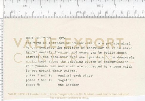 [VEC.000.919] - BODY POLITICS 1974
