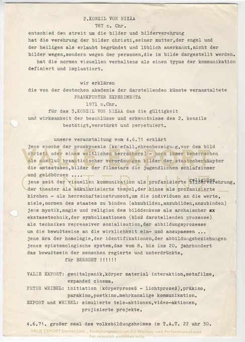 [VEC.003.419] - 2. Konzil von Nizäa 787 n. Chr. entschied den streit um die bilder und bilderver