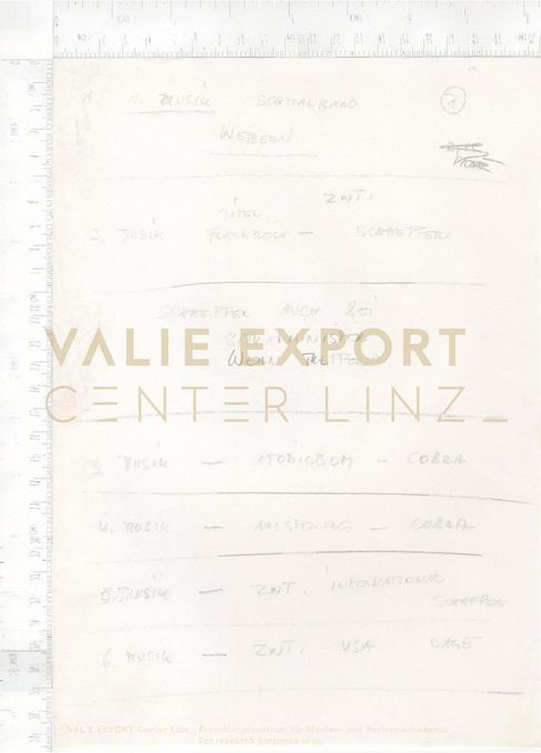[VEC.006.296] - [Recherchematerialien zu "Aktionskunst International"] - Musik