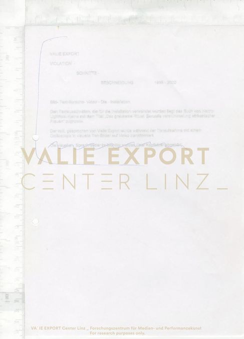 [VEC.000.907] - VIOLATION - SCHNITTE - BESCHNEIDUNG 1995-2000