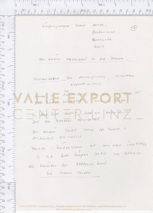 [VEC.002.350] - [Körpersprache mittels Aktion, Performance, Fotografie, Video]