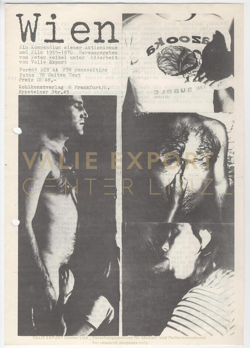 [VEC.003.446] - Wien. Ein Kompendium. Wiener Aktionismus und Film 1959-1970