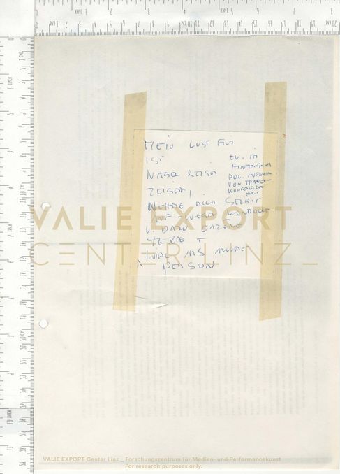 [VEC.004.108] - [Mein Lustfilm ist …]
