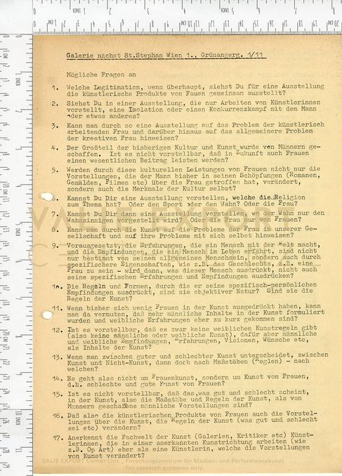 [VEC.000.187] - Mögliche Fragen [33 Fragen]