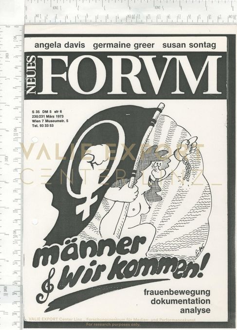 [VEC.000.877] - Feminismus & Kunst. II. Teil des Aufsatzes "Gertrude Stein und Virginia Woolf"