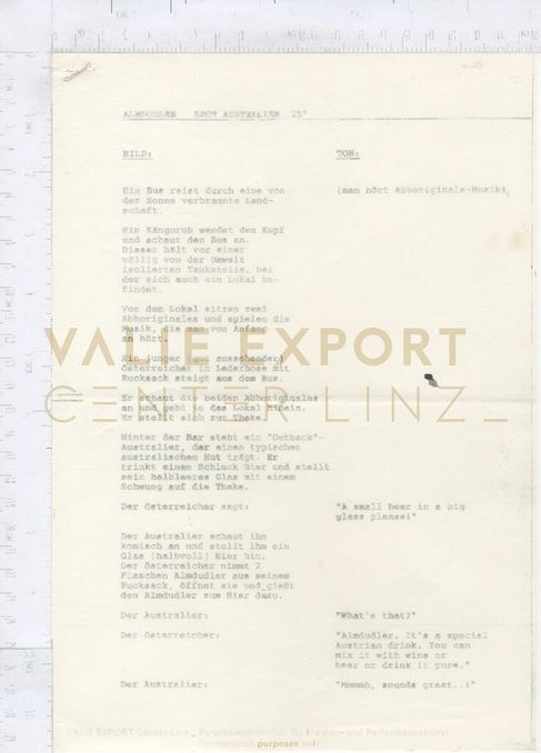 [VEC.006.042] - Almdudler Spot Australien