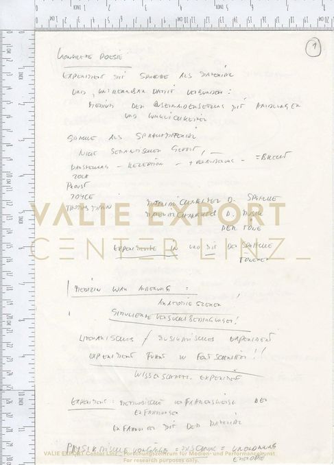 [VEC.002.257] - Konkrete Poesie / Hegelsche Ästhetik / Computer/Music