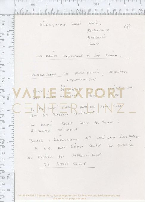 [VEC.002.350] - [Körpersprache mittels Aktion, Performance, Fotografie, Video]