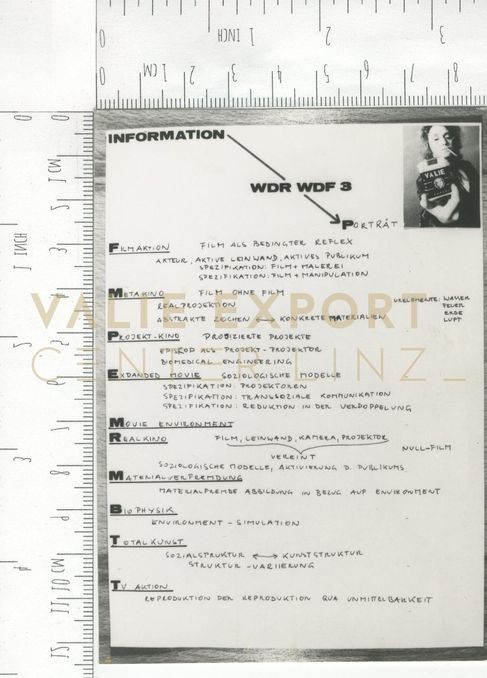 [VEC.002.186] - INFORMATION WDR WDF  3 PORTRÄT