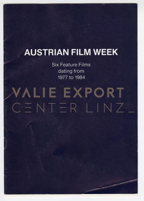 [VEC.004.481] - AUSTRIAN FILM WEEK. Six Feature Films dating from 1977-1984
