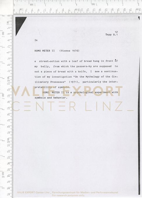 [VEC.006.072] - [ENGL. TEXTE DIV. AKTIONEN] - In HOMO METER II