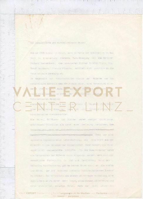 [VEC.002.270] - Das dadistische und surrealistische Objekt