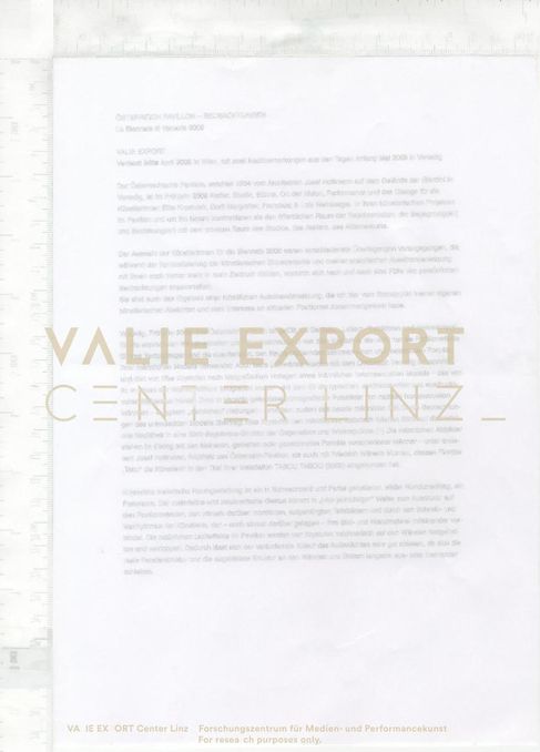 [VEC.000.901] - ÖSTERREICH PAVILLON - BEOBACHTUNGEN. La Biennale die Venezia 2009