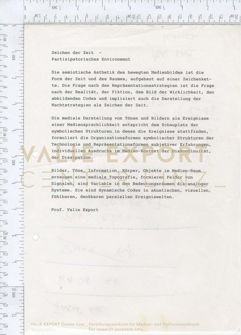 [VEC.002.343] - Zeichen der Zeit - Partizipatorisches Environment