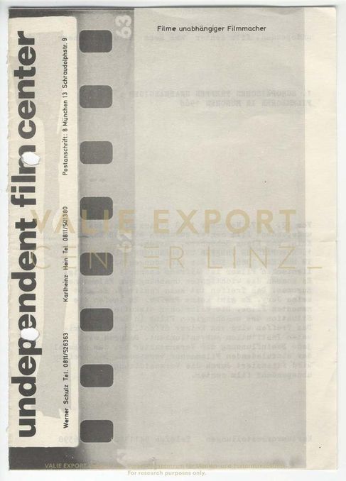[VEC.003.397] - 1. Europäisches Treffen Unabhängiger Filmemacher in München 1968