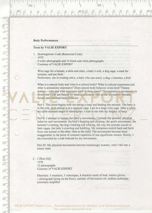[VEC.000.825] - Body Performances
