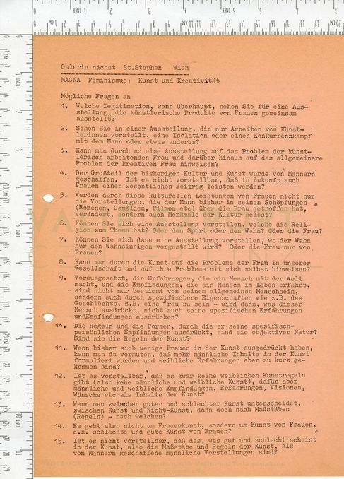 [VEC.000.188] - Mögliche Fragen [28 Fragen]