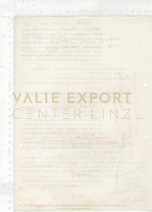[VEC.006.164] - [Recherchematerial "UNICA ZÜRN"] - Notizen