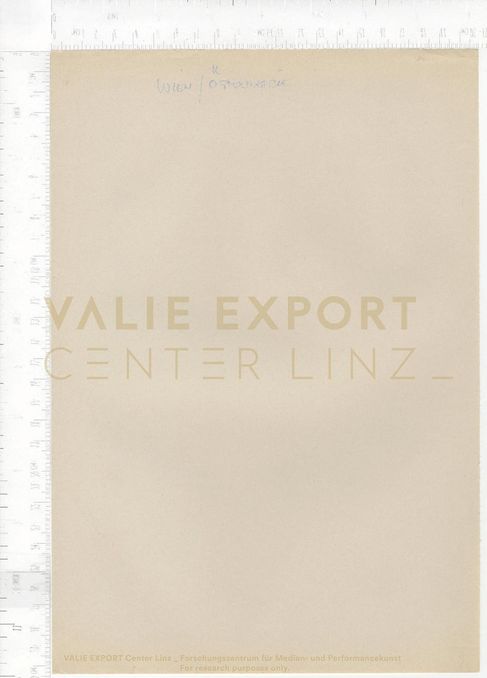 [VEC.006.322] - [Recherchematerialien zu "Aktionskunst International"] - Notizen
