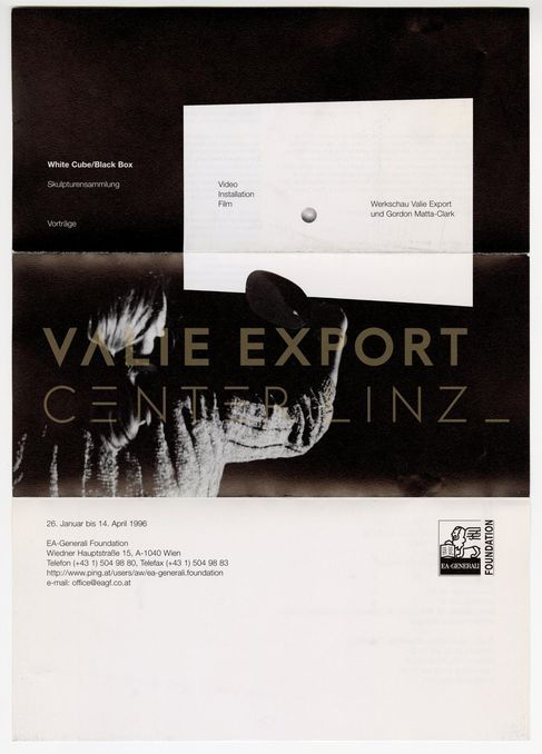 [VEC.004.517] - Filmwerkschau VALIE EXPORT - White Cube/Black Box. Reader zur Ausstellung/Vortra
