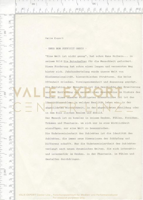 [VEC.003.859] - — UNUS NON SUFFICIT ORBIS —