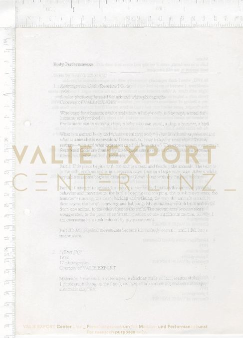 [VEC.000.825] - Body Performances