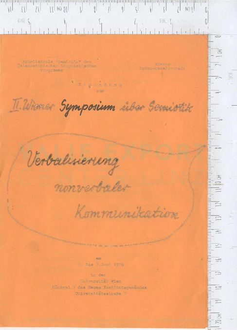 [VEC.002.531] - II. Wiener Symposium über Semiotik