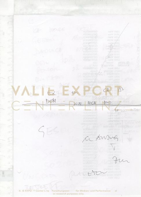 [VEC.000.872] - [Dankesrede VALIE EXPORT 2010]