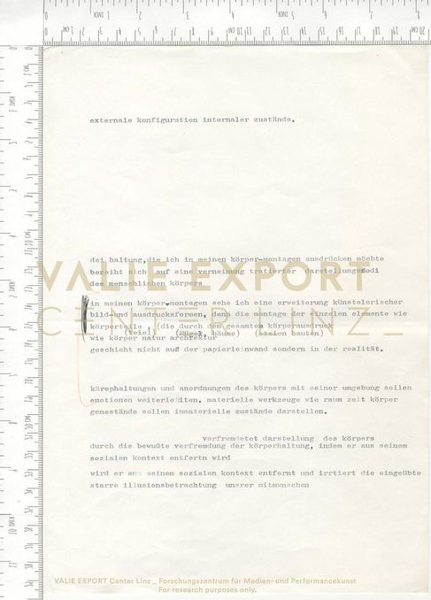 [VEC.003.865] - externale konfiguration internaler zustände. / körpersplitter aus dem hippokrati