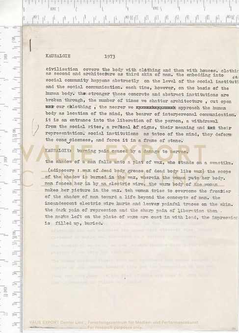 [VEC.006.100] - [ENGL. TEXTE DIV. AKTIONEN] - KAUSALGIE / CAUSALGY