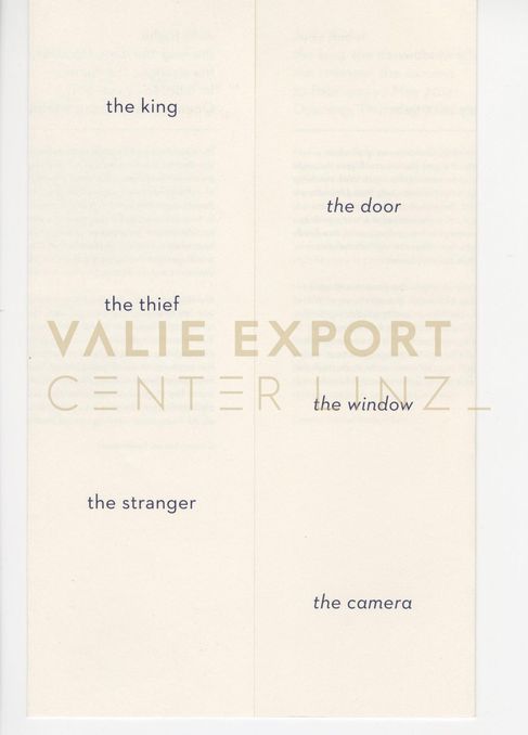 [VEC.004.647] - Judy Radul - the king, the door, the thief, the window, the stranger, the camera