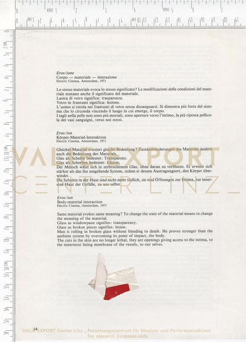 [VEC.006.059] - [ENGL. TEXTE DIV. AKTIONEN] - Eros/ion
