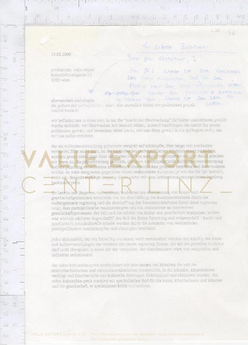 [VEC.000.972] - [Überwachen und Strafen, 15.02.2000]