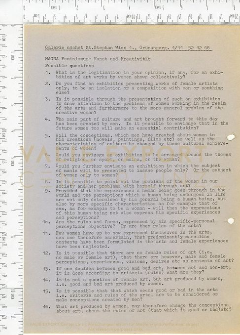 [VEC.000.189] - Possible questions [28 questions]